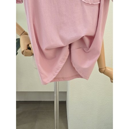 포켓 포인트 라운드 티셔츠