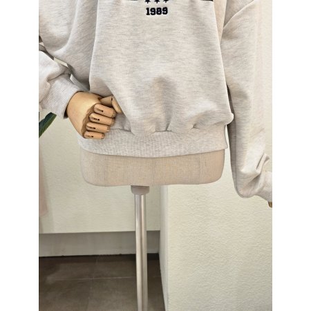 레터링 반집업 맨투맨 티셔츠