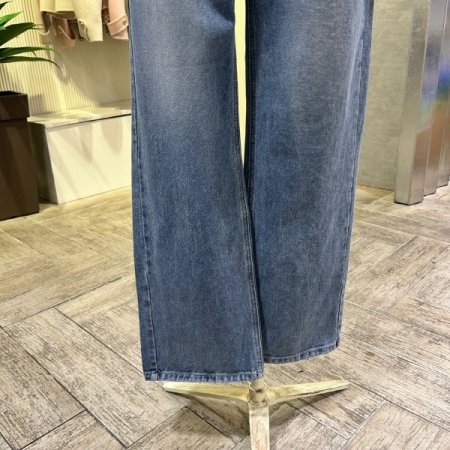 빈티지 워싱 데님 팬츠