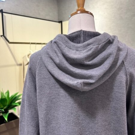 베이직 후드 니트