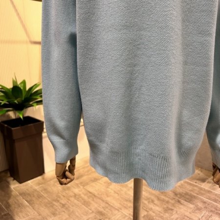 후드 베이직 니트