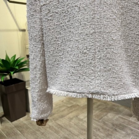 트위드 부클 자켓