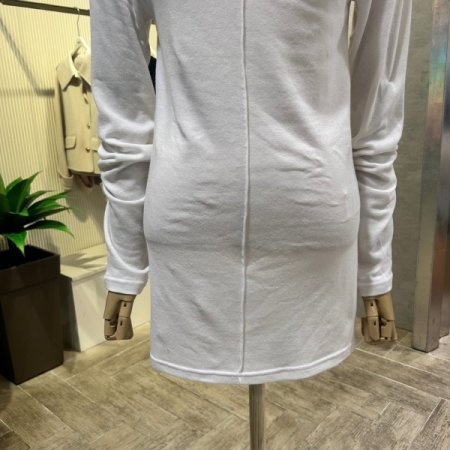 사이드 트임 롱 티셔츠