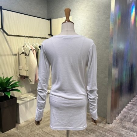 사이드 트임 롱 티셔츠