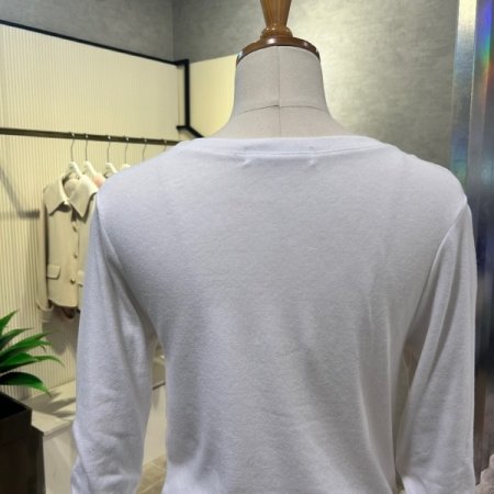 사이드 트임 롱 티셔츠