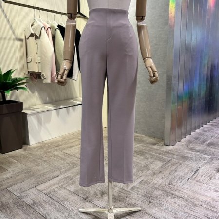 백밴딩 일자 팬츠