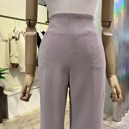 백밴딩 일자 팬츠