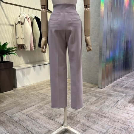 백밴딩 일자 팬츠