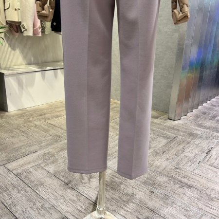 백밴딩 일자 팬츠