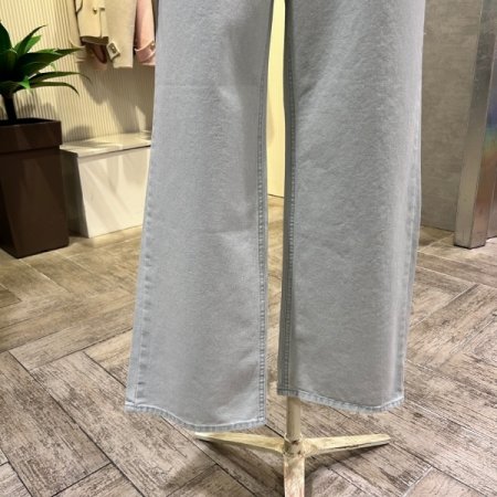 베이직 와이드 면 팬츠