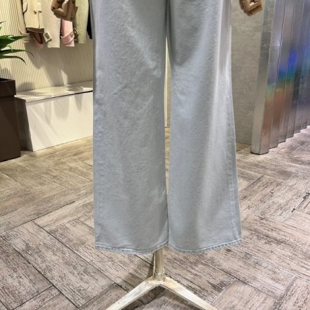 베이직 와이드 면 팬츠