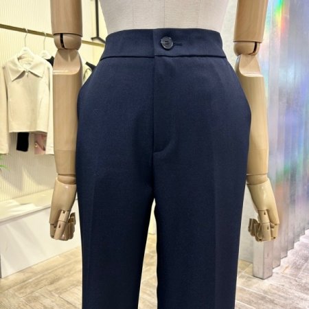 속 밴딩 정장 일자 팬츠