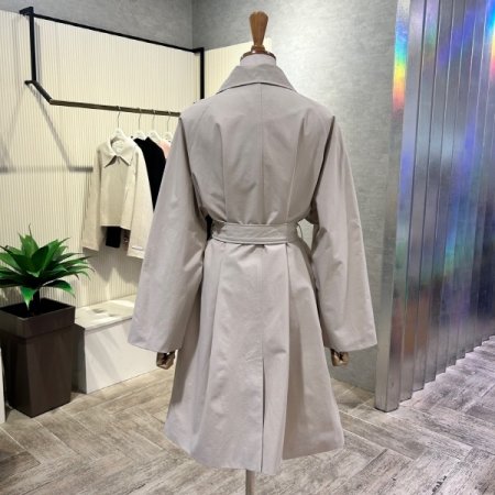 카라 포켓 트렌치 코트