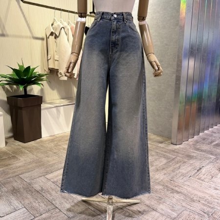 빈티지 와이드 데님 팬츠