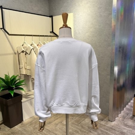 자수 레터링 숏 티셔츠