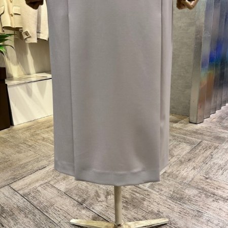 사이드 앞트임 벨트 롱 스커트