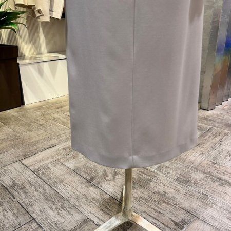 사이드 앞트임 벨트 롱 스커트