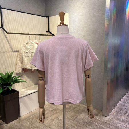 레터링 크롭 반팔 티셔츠