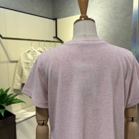 레터링 크롭 반팔 티셔츠