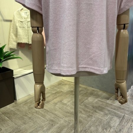 레터링 크롭 반팔 티셔츠