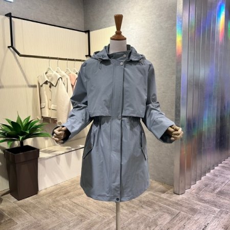 스트링 사파리 후드 점퍼