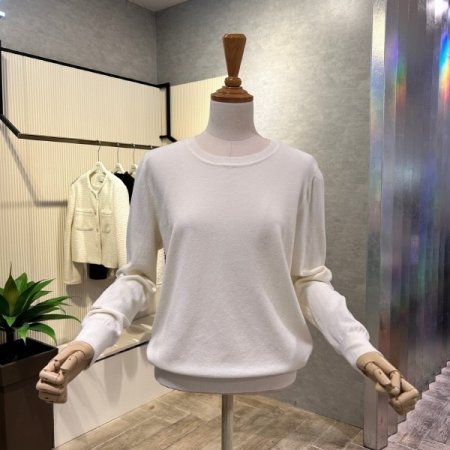 베이직 라운드 니트