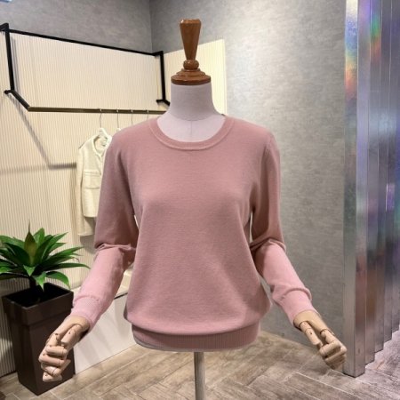 베이직 라운드 니트