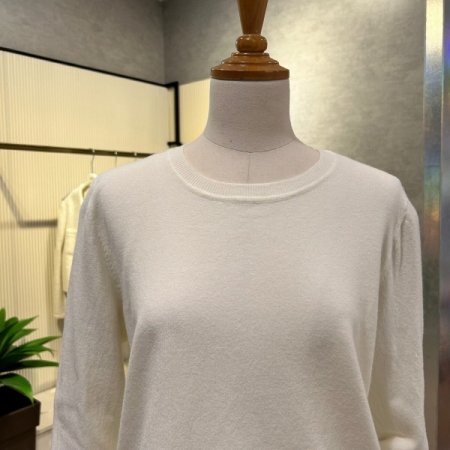 베이직 라운드 니트