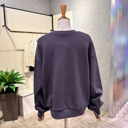 박시 레터링 맨투맨 티셔츠