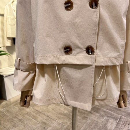 스트링 더블 숏 트렌치