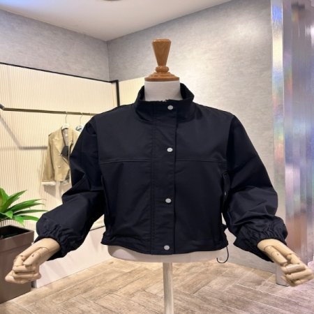 크롭 스트링 점퍼