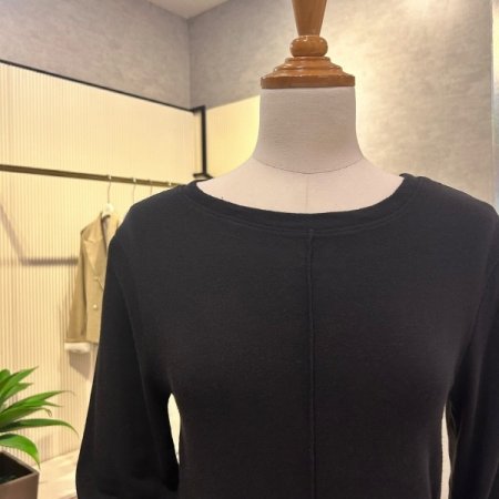 사이드 트임 롱 티셔츠