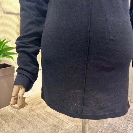 사이드 트임 롱 티셔츠