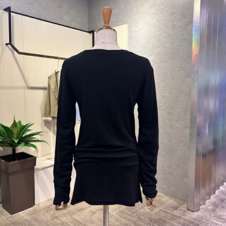 사이드 트임 롱 티셔츠