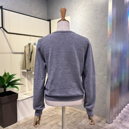 라운드 단추 가디건