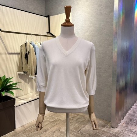 베이직 V넥 니트