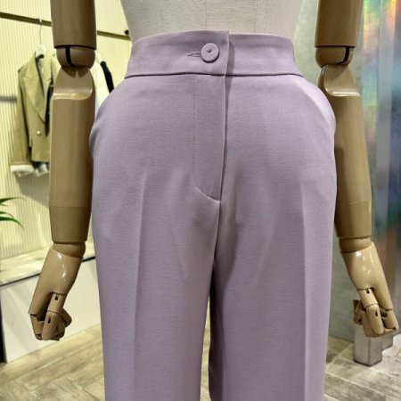 백 밴딩 일자 팬츠