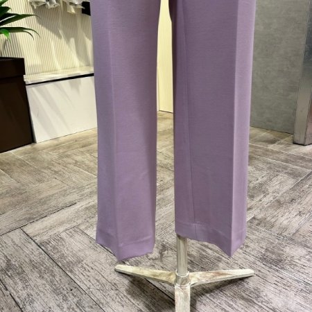 백 밴딩 일자 팬츠