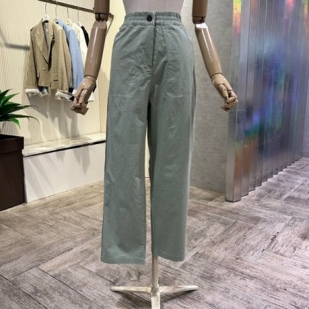 밴딩 포켓 코튼 팬츠