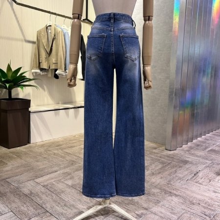 워싱 부츠컷 데님 팬츠