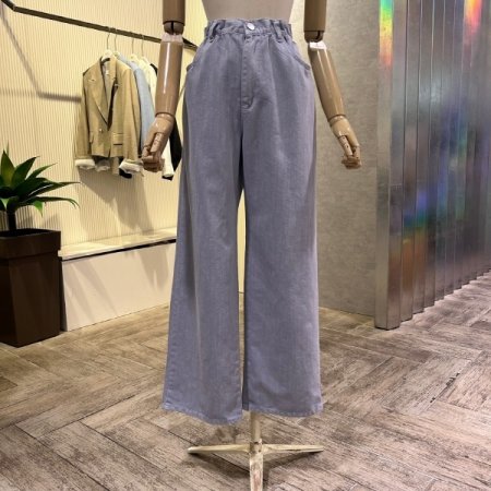 밴딩 헤지 배기 팬츠