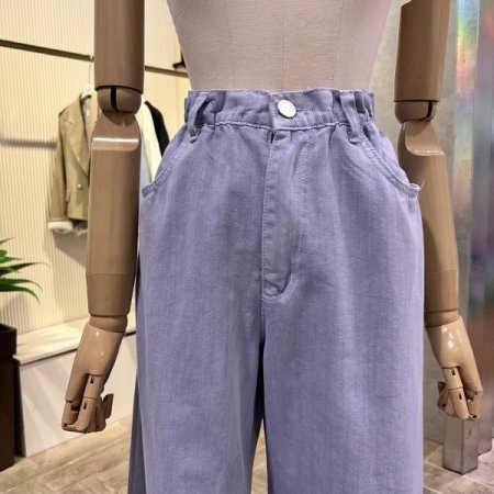 밴딩 헤지 배기 팬츠