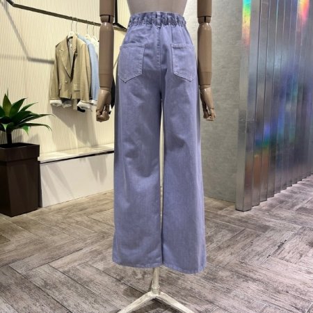 밴딩 헤지 배기 팬츠