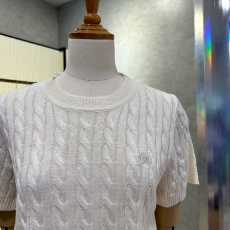 꽈배기 라운드 니트