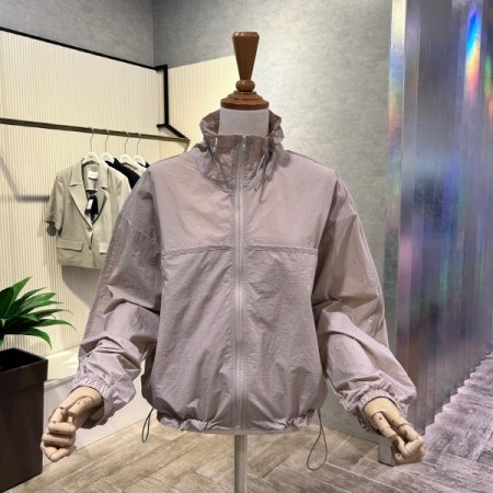 스트링 지퍼 점퍼