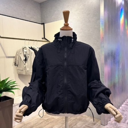 스트링 지퍼 점퍼