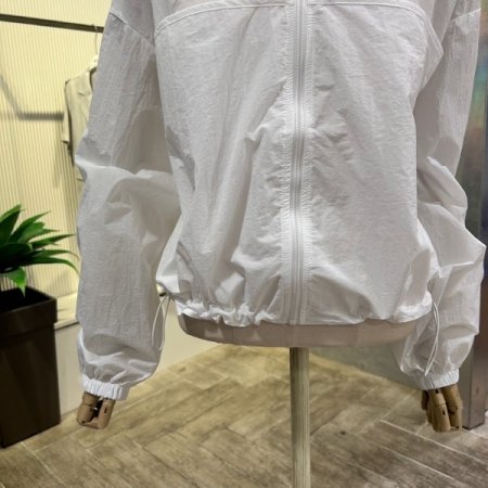 스트링 지퍼 점퍼