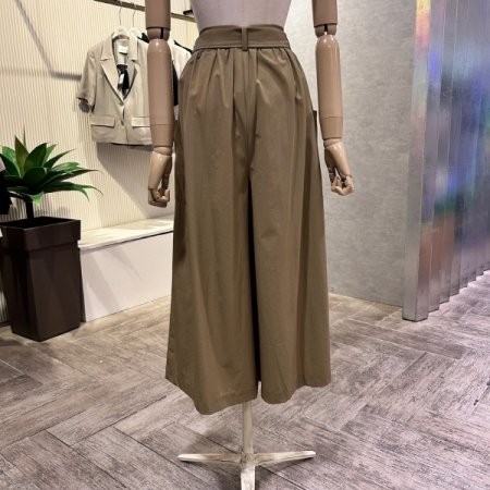 백 밴딩 포켓 치마 바지