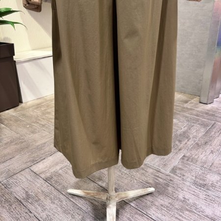 백 밴딩 포켓 치마 바지