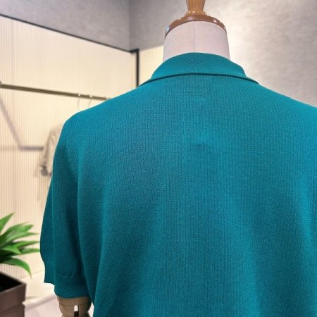 카라 단추 니트 가디건